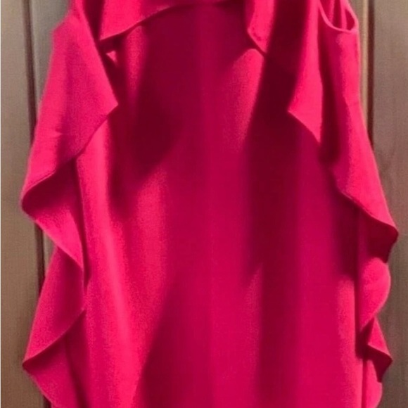 Trina Turk Scarlet Midi Dress with Ruffle Detail - Picture 9 of 13